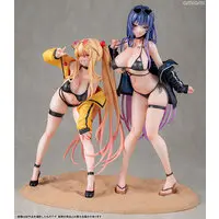 [AmiAmi Exclusive Bonus] Yuna & Sayuri 2 Figure Set w/Special Base Illustration by Biya & K Pring 1/6 Complete Figure