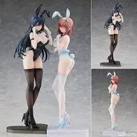 Figure - Black Bunny Aoi & White Bunny Natsume - Ikomochi