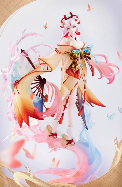 [Bonus] Onmyoji Honkaku Gensou RPG Shiranui Fire Dance of Butterflies 1/8 Complete Figure