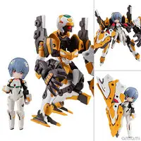 Figure - Desktop Army / Evangelion Unit-00 & Ayanami Rei