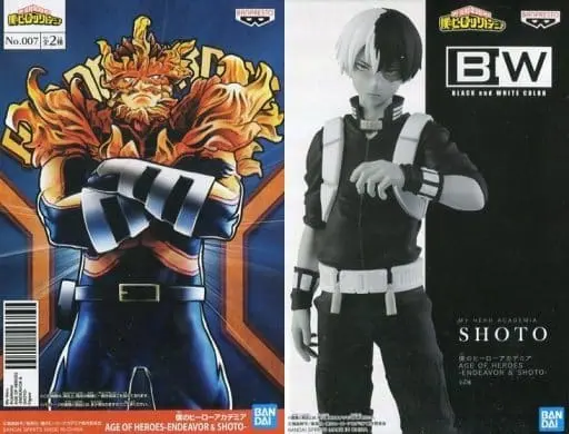 Prize Figure - Figure - Boku no Hero Academia (My Hero Academia) / Endeavor (Todoroki Enji) & Todoroki Shouto
