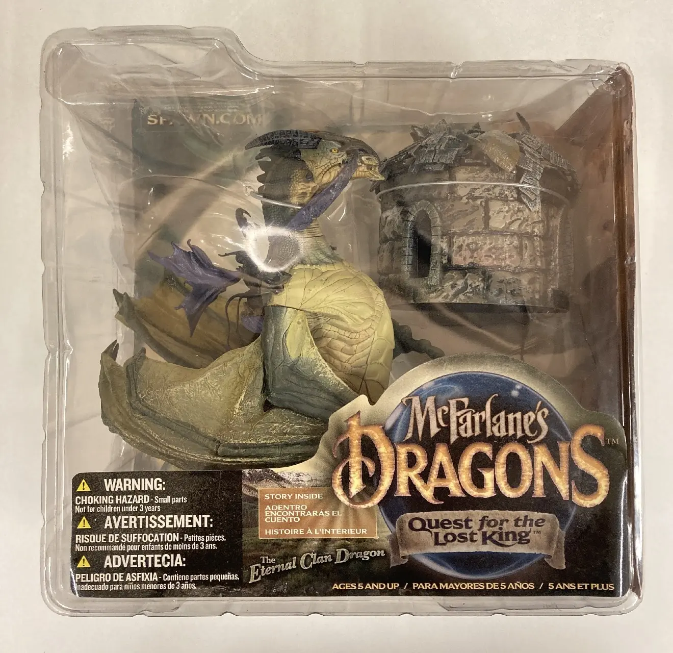 Figure - McFARLANE TOYS (McFARLANE TOYS QUEST FOR THE LOST KING ETERNAL CLAN DRAGON)