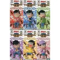 World Collectable Figure - Osomatsu-san / Todomatsu & Karamatsu & Ichimatsu & Choromatsu