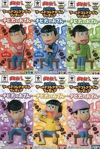 World Collectable Figure - Osomatsu-san / Todomatsu & Karamatsu & Ichimatsu & Choromatsu