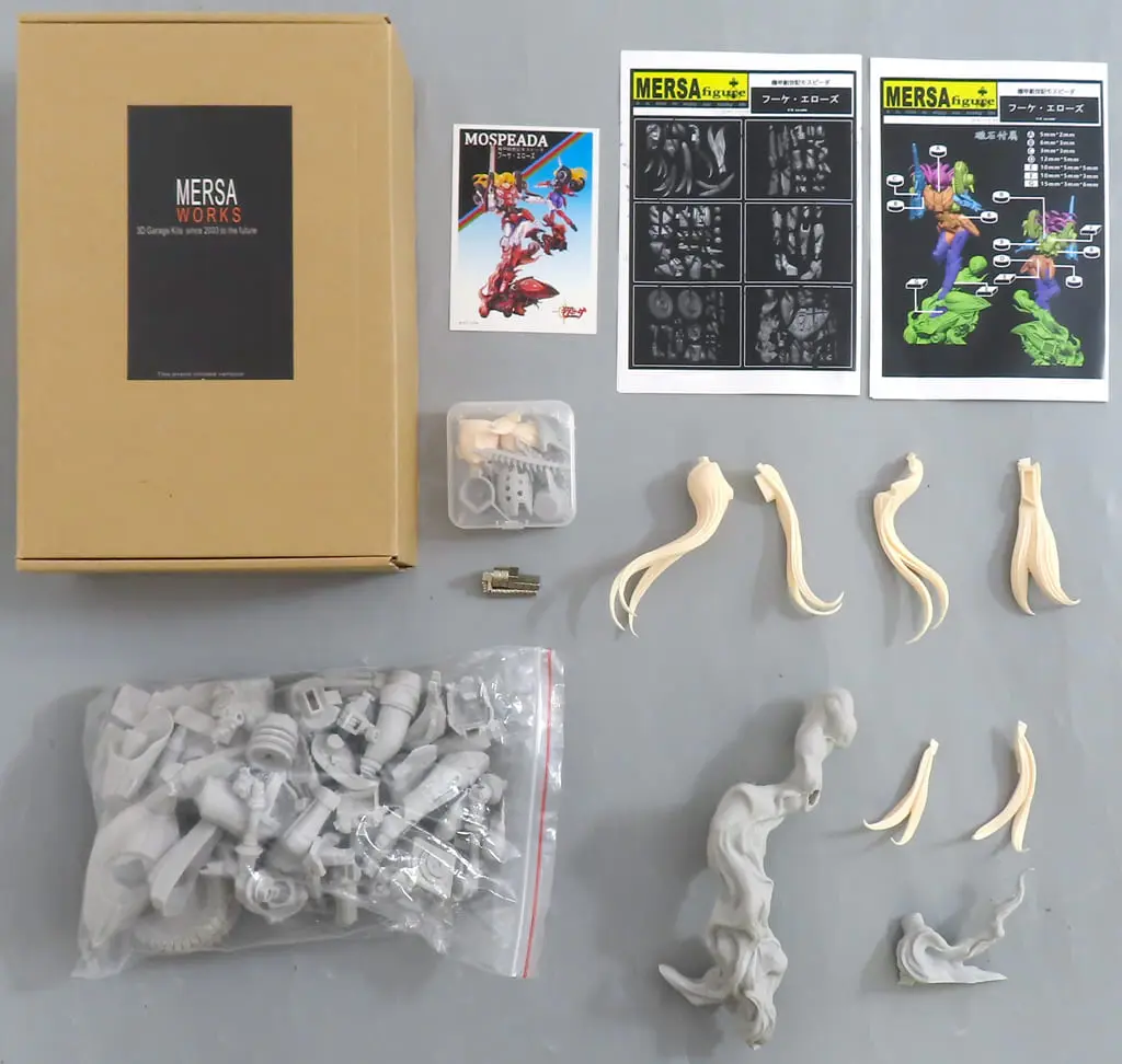 Figure - Resin Cast Assembly Kit - Kikou Souseiki Mospeada (Genesis Climber Mospeada)