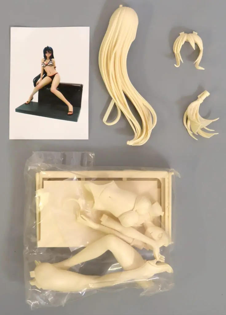 Garage Kit - Figure - Ikkitousen (Battle Vixens) / Unchou Kan-u (Ikkitousen)