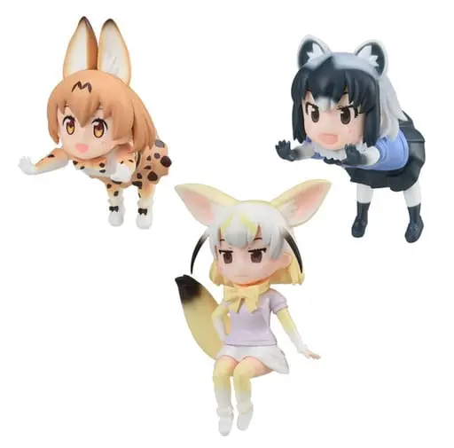 Chokonose - Kemono Friends / Raccoon & Fennec & Serval