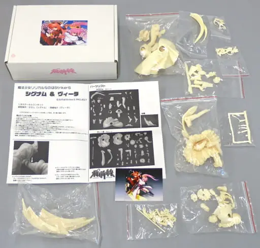 Resin Cast Assembly Kit - Figure - Mahou Shoujo Lyrical Nanoha / Signum & Vita