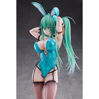 [Bonus] Green Twin Tail Bunny-chan 1/4 Complete Figure