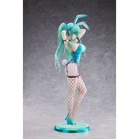 [Bonus] Green Twin Tail Bunny-chan Fishnet Tights Ver. 1/4 Complete Figure