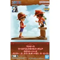 World Collectable Figure - One Piece / Ace & Luffy