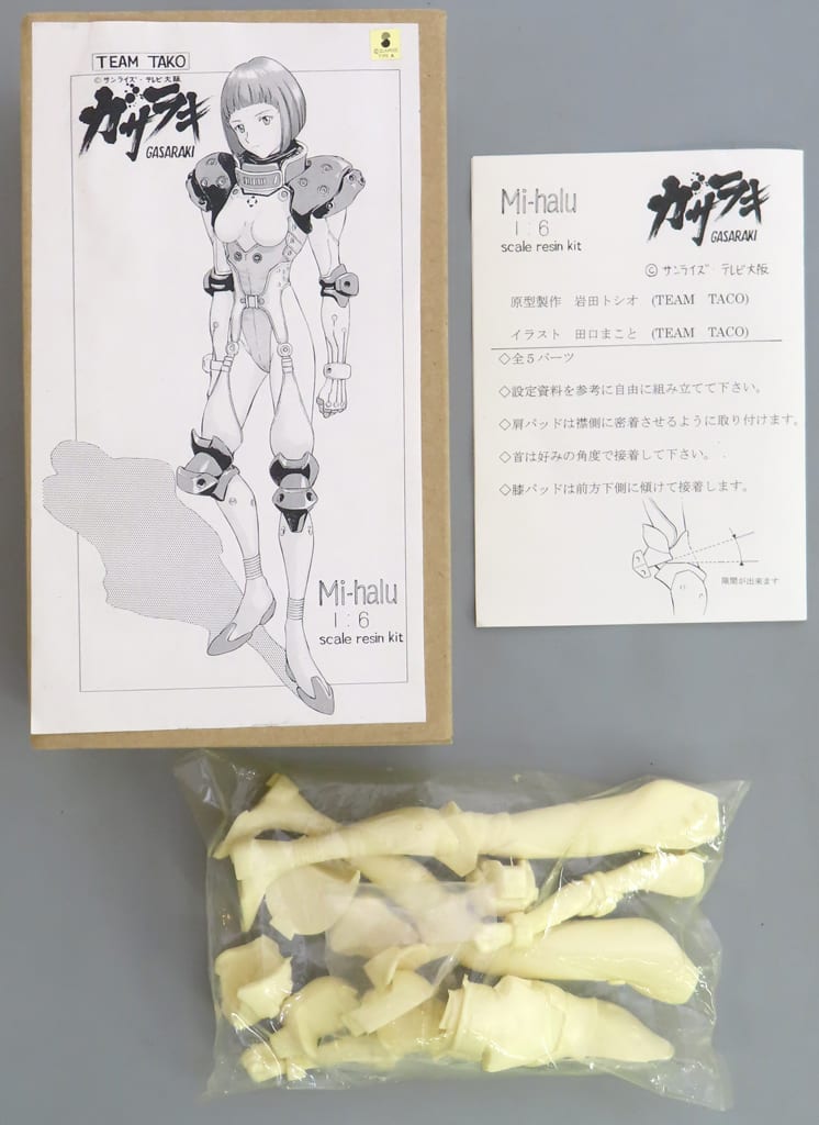 Resin Cast Assembly Kit - Figure - TEAM TACO (ミハル 「ガサラキ」1/6 レジンキャストキット)