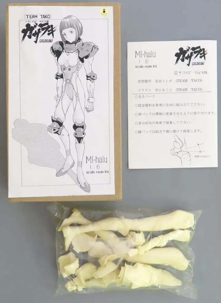 Resin Cast Assembly Kit - Figure - TEAM TACO (ミハル 「ガサラキ」1/6 レジンキャストキット)