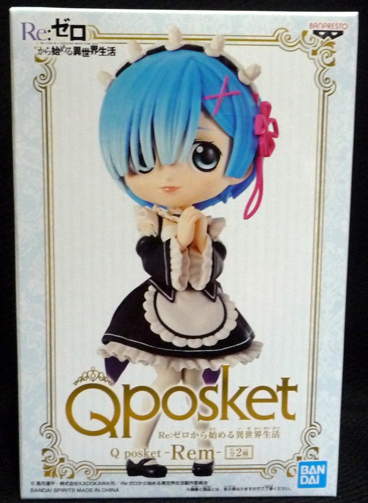 Q posket - Re:Zero / Rem