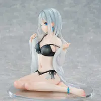 Fuumi Illustration "Changing Ginpatsu-chan -Morning Sky Blue- Exclusive Outfit ver." Complete Figure