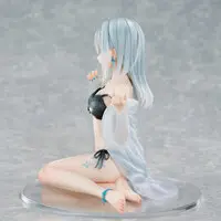 Fuumi Illustration "Changing Ginpatsu-chan -Morning Sky Blue- Exclusive Outfit ver." Complete Figure