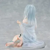 Fuumi Illustration "Changing Ginpatsu-chan -Morning Sky Blue- Exclusive Outfit ver." Complete Figure