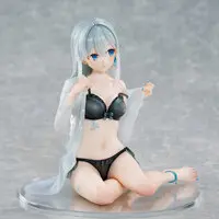 Fuumi Illustration "Changing Ginpatsu-chan -Morning Sky Blue- Exclusive Outfit ver." Complete Figure