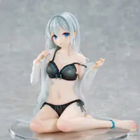 Fuumi Illustration "Changing Ginpatsu-chan -Morning Sky Blue- Exclusive Outfit ver." Complete Figure