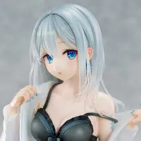 Fuumi Illustration "Changing Ginpatsu-chan -Morning Sky Blue- Exclusive Outfit ver." Complete Figure