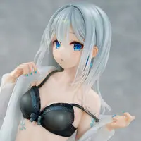 Fuumi Illustration "Changing Ginpatsu-chan -Morning Sky Blue- Exclusive Outfit ver." Complete Figure