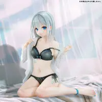 Fuumi Illustration "Changing Ginpatsu-chan -Morning Sky Blue- Exclusive Outfit ver." Complete Figure