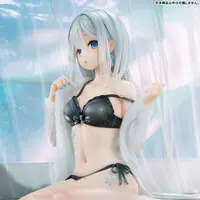 Fuumi Illustration "Changing Ginpatsu-chan -Morning Sky Blue- Exclusive Outfit ver." Complete Figure