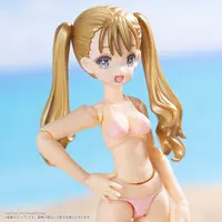 1/12 "Bikini Mates" Irumi Yoshino Blonde Hair, Pink Bikini Action Figure