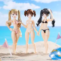 1/12 "Bikini Mates" Irumi Yoshino Blonde Hair, Pink Bikini Action Figure