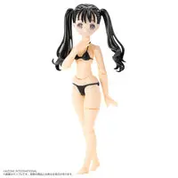 1/12 "Bikini Mates" Irumi Yoshino Black Hair, Black Bikini Action Figure