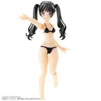 1/12 "Bikini Mates" Irumi Yoshino Black Hair, Black Bikini Action Figure