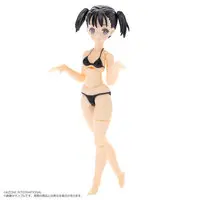 1/12 "Bikini Mates" Irumi Yoshino Black Hair, Black Bikini Action Figure