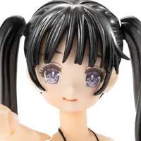 1/12 "Bikini Mates" Irumi Yoshino Black Hair, Black Bikini Action Figure