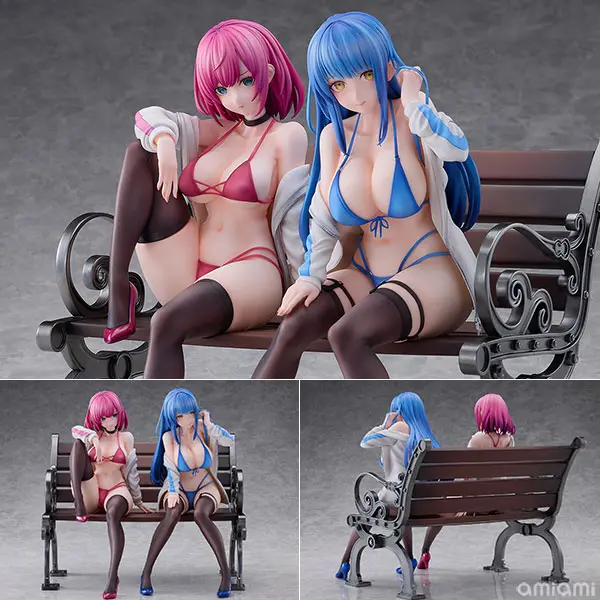 [Bonus] Mari & Eri Illustrated by Watao 1/4 Complete Figure