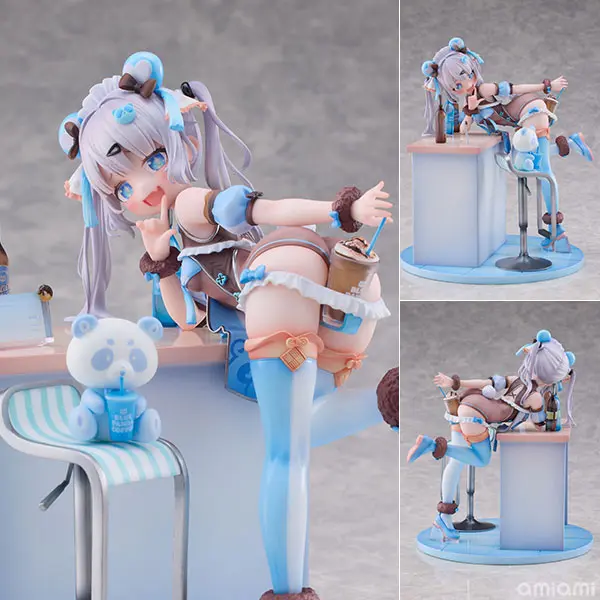 [Bonus] Henreader Original Character Blue Panda Coffee 1/6 Complete Figure