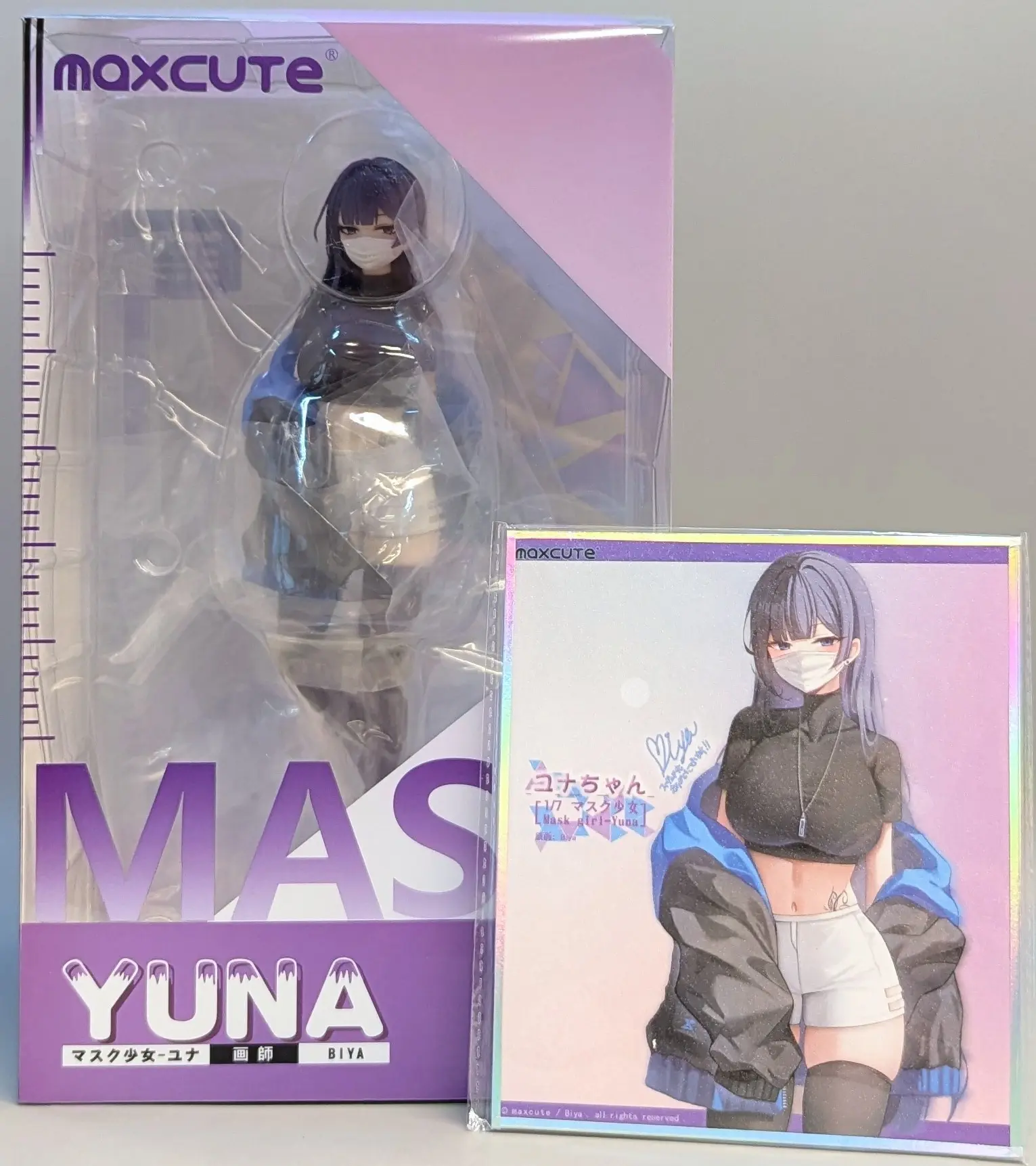 Figure - With Bonus - Masked Girl - Yuna - Biya