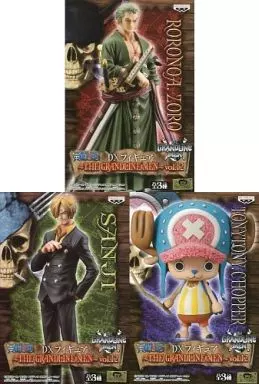 Prize Figure - Figure - One Piece / Sanji & Tony Tony Chopper & Roronoa Zoro