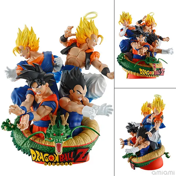 Figure - Dragon Ball / Son Gokuu & Vegeta & Gogeta & Vegetto