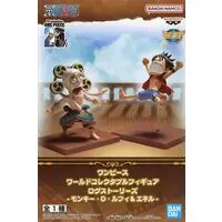 World Collectable Figure - One Piece / Luffy & Enel