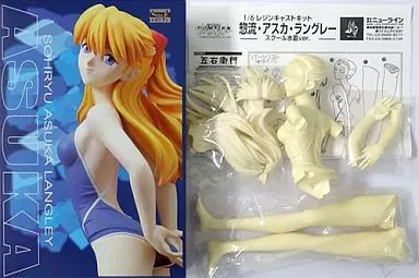 Garage Kit - Figure - Resin Cast Assembly Kit - Neon Genesis Evangelion / Asuka Langley
