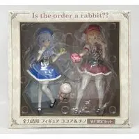 Zenryoku Zoukei - GochiUsa / Kafuu Chino & Hoto Kokoa