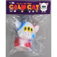 Sofubi Figure - CALM CAT