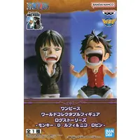 World Collectable Figure - One Piece / Luffy & Nico Robin