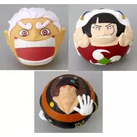 Sofubi Figure - One Piece / Pacifista & Sentomaru & Luffy