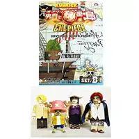 KUBRICK One Piece Set B 'One Piece THE MOVIE Baron Omatsuri and the Secret Island' Devilock Site Exclusive