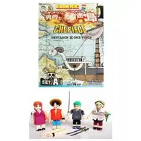 KUBRICK One Piece Set A 'One Piece THE MOVIE Baron Omatsuri and the Secret Island' Devilock Site Exclusive