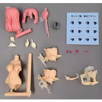 Maebari Kyonyuu Elf Kaizou Parts Set Pink Hair ver. Color Resin Kit