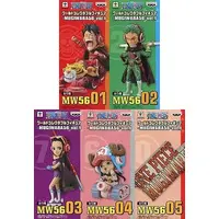 World Collectable Figure - One Piece / Luffy & Roronoa Zoro & Nico Robin & Tony Tony Chopper