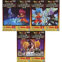 World Collectable Figure - Dragon Ball / Son Gokuu & Vegeta & Beerus & Cabba
