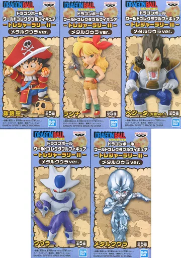 World Collectable Figure - Dragon Ball / Son Gokuu & Vegeta & Lunch (Dragonball) & Cooler
